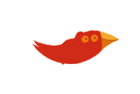 Fly Sticker by Mi Señal