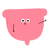 woman hello Sticker by Maria Rodilla