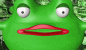 frog kiss GIF