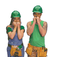 Nervous Channel 9 Sticker by The Block