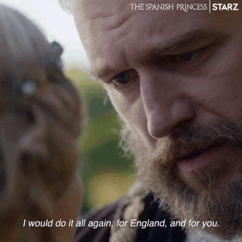 thespanishprincess giphyupload starz royal royalty GIF