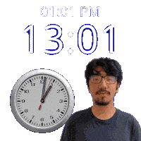 1 Pm Sticker