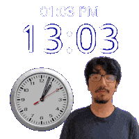 1 Pm Sticker