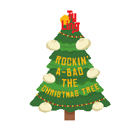 Merry Christmas Sticker by Ty Ling