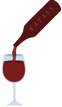 eatalyflatiron drink wine vino italian Sticker
