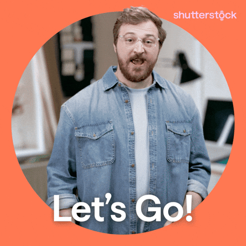 You Got This Lets Go GIF by Shutterstock