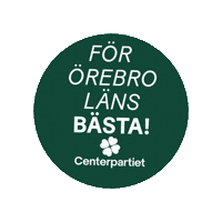 Orebro Sticker by Centerpartiet