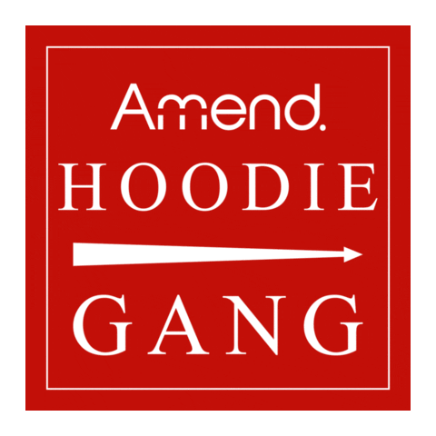 Hoodie Amend Sticker by Ormsby