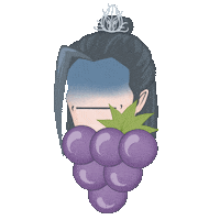 moonmonk angry unimpressed the untamed mdzs Sticker