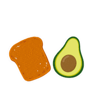 Avocado Avocat Sticker by Aguacate Fruta de la Vida