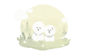 laflairpalette cute dog yuki tofu cutedog Sticker