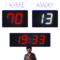 13 Away Sticker
