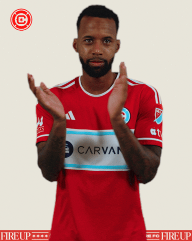 Happy Chicago Fire GIF by Chicago Fire Football Club