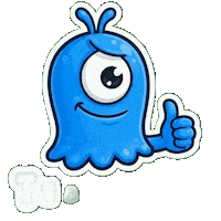 Mood Thank You Sticker by Momo & Tulus