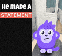 Monkey What GIF by Raena AI