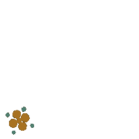 RavenAmberRavenscroft flower cross tudor colour change Sticker