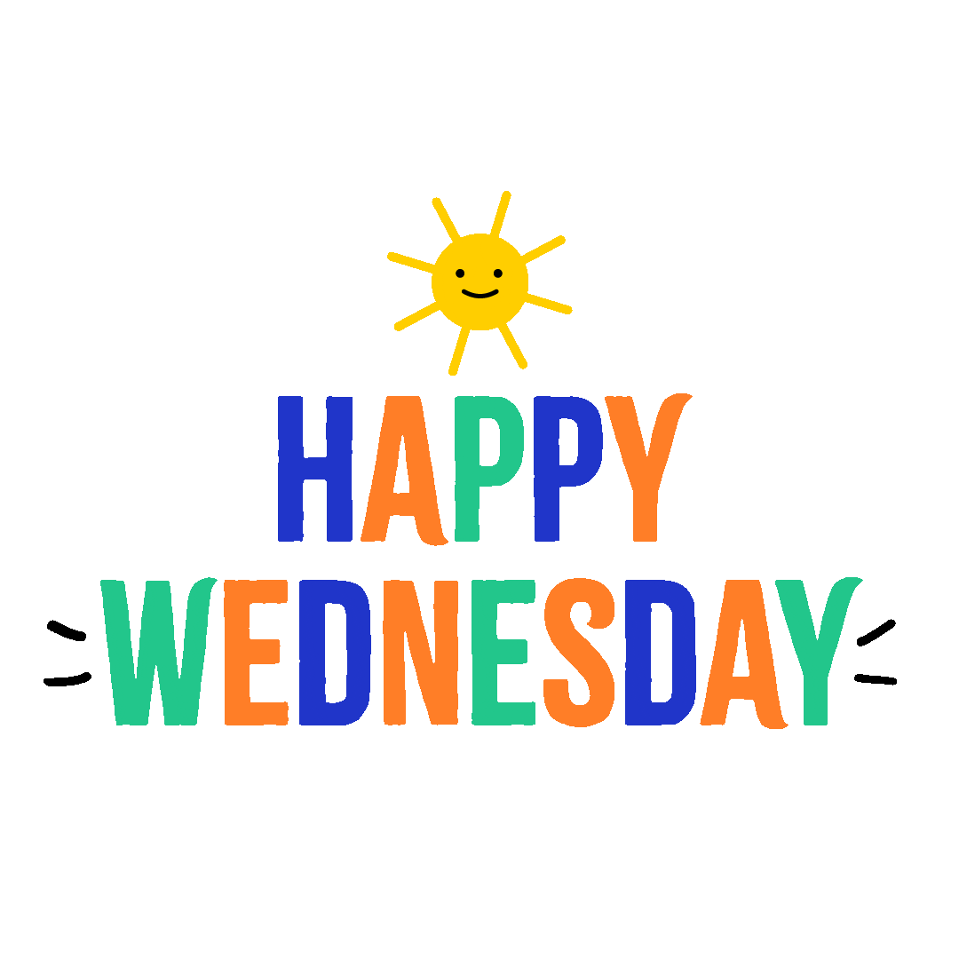 Wednesday Morning Sunshine Sticker by Jessica Lau