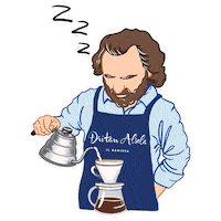 Morning Cafe Sticker by Dritan Alsela Coffee