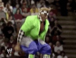 wrestlemania viii wrestling GIF by WWE