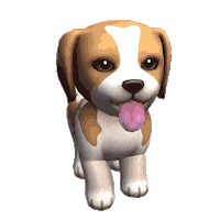 Baby Animal Dog Sticker by Shop Titans