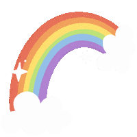 Brennatedesco rainbow pride sparkle pridemonth Sticker