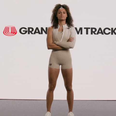 Track And Field Runner GIF by Grand Slam Track