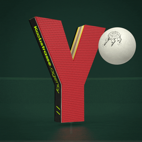 Ping Pong 3D GIF by Kochstrasse™