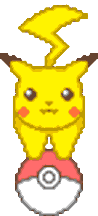 Pokemon Running Sticker