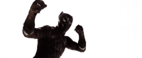 black panther GIF