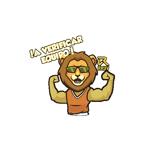 RRUV giphyupload leon equipo unidad Sticker