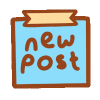 New Post Sticker