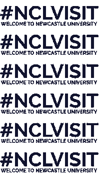 undergraduate open day travel Sticker by Newcastle University