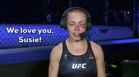 Shout Out Love GIF by UFC