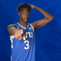 Byu Basketball Celebration GIF by BYU Cougars