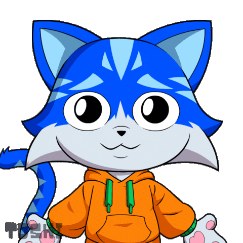 What The Wow Sticker by Toshithecat