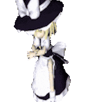 Marisa Kirisame Sticker