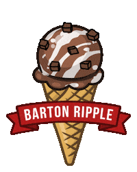 Icecream Ripple Sticker by Cornell Alumni