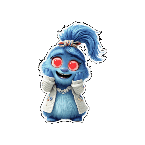 Melting In Love Sticker by The Fuzzlets