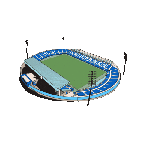 Futbol Stadium Sticker by C.D. Leganés