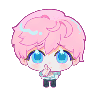 Pop Up Wink Sticker by Silent Whispers
