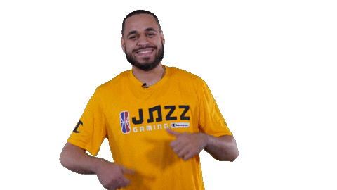 Happy Nba 2K League Sticker by Utah Jazz Gaming