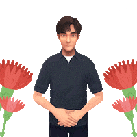 사랑 꽃 Sticker by 이큐포올
