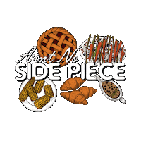 Thanks Giving Comida Sticker by Old Sole Designs