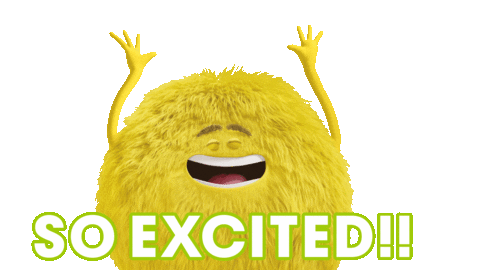 Happy So Excited Sticker by Cricket Wireless