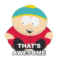 Awesome Eric Cartman Sticker by South Park