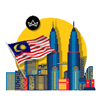 Malaysia Independence Sticker by Lifestyle Asia KL
