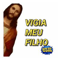 Jesus Figurinhas Sticker by Sou Eu Na Vida