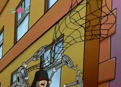 supreme girl vs. dr arachnid GIF by Archie Comics