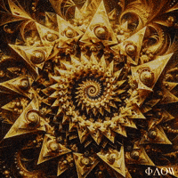 Golden Star Loop GIF by George Longovitis