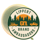 Camping Brand Ambassador Sticker by LIPPERT